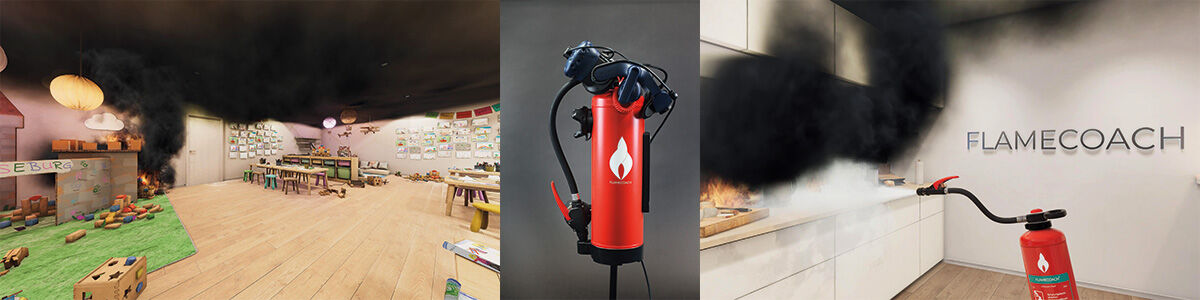 Nofire Flamecoach Löschtrainer Beispiele