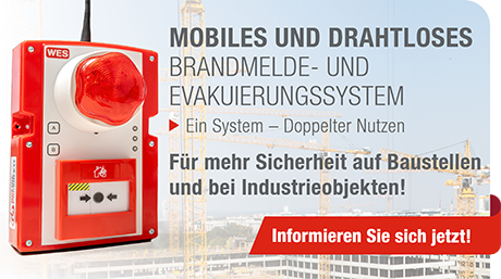 mobiles und drahtloses Brandmelde- und Evakierungssystem. Informieren Sie sich jetzt.