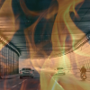 Brand im Tunnel