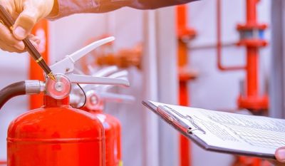 Feuerloescher Wartung durch BSB