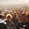 Eine Menschenmenge